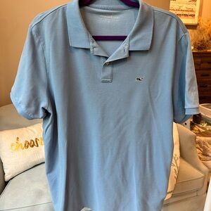 Vineyard Vines Blue Polo Shirt Classic Style